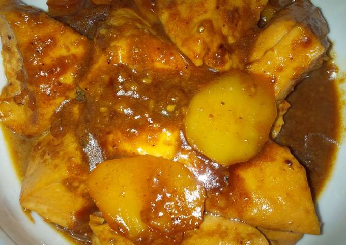 Resep Bumbu Semur Tahu yang ingin di buat