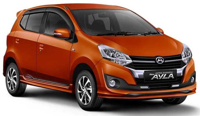 Mobil bekas Ayla/Semangat News