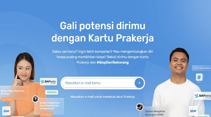 Begini Cara Daftar Kartu Prakerja Gelombang 52 di prakerja.go.id