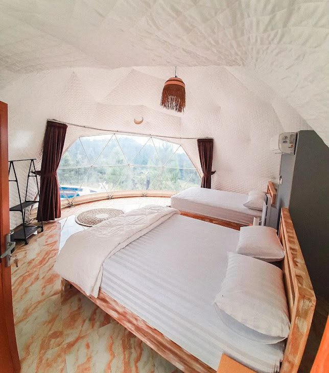 Lagi Hits, Nih! Glamping Kuy Bogor yang Punya View Pegunungan