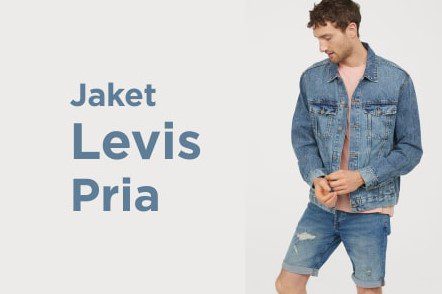 Foto: jaket levis pria keren/ Konveksi Golden River