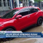 Jalan Sekar Kemuning Rusak