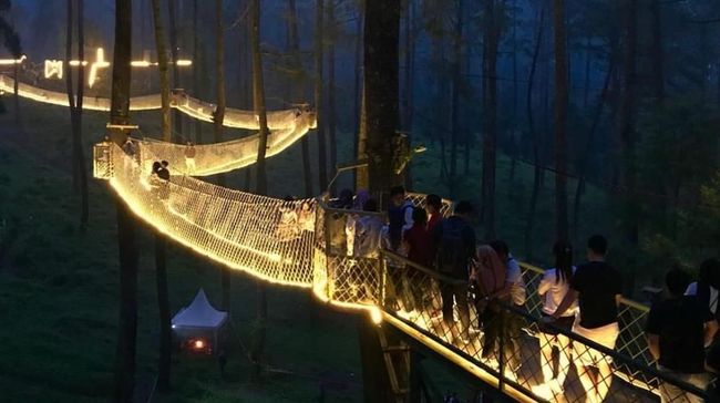 Ini Dia Iconik  lembang forest…Yang Seru Abiss di lembang forest