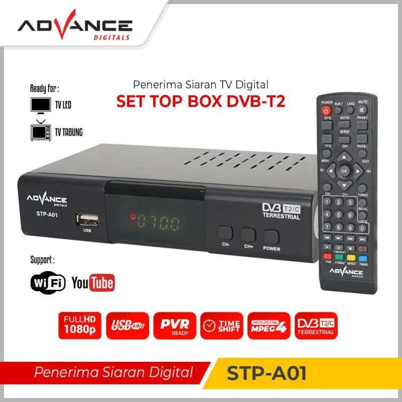 Daftar Harga Set Top Box TV Tabung Resmi Kominfo, Jangan Beli yang Abal Guys!