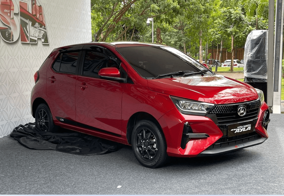 Foto: Mobil kecil 2022 (Daihatsu Ayla)/Kompas Otomotif.