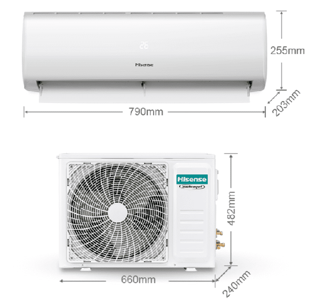 Hisense AC Split 0,5/my-best.id