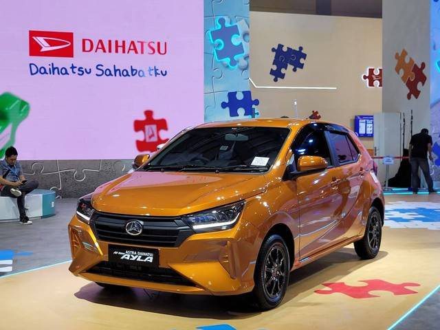 Foto: Merk mobil kecil (Daihatsu Ayla)/Kumparan