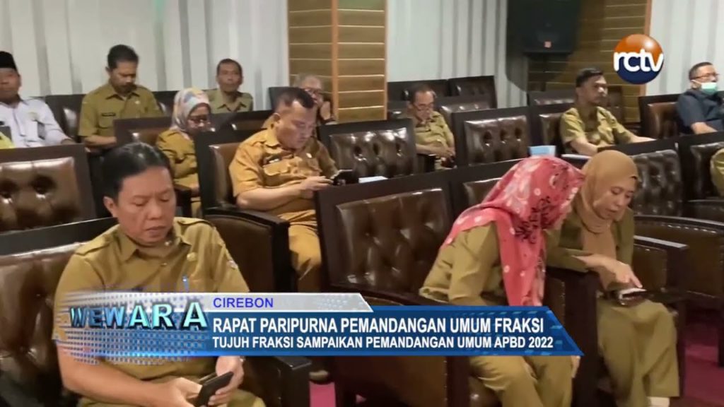 Rapat Paripurna Pemandangan Umum Fraksi