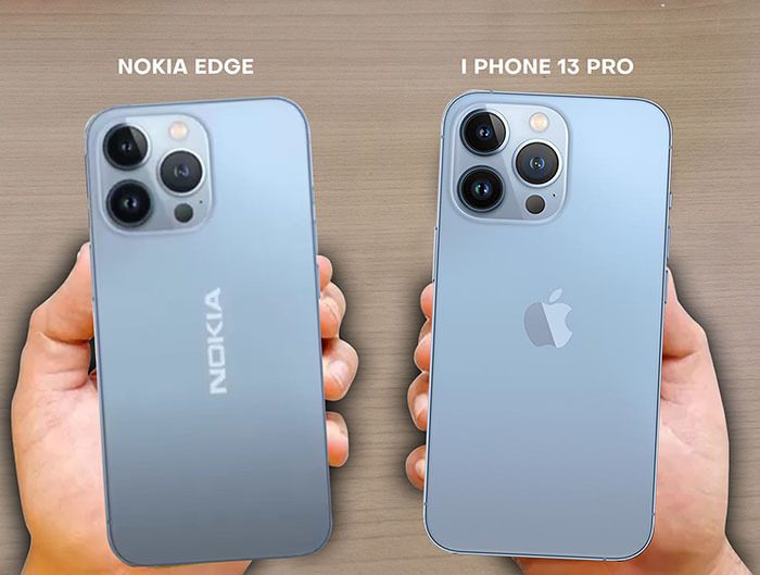 cari tahu yuk dek!ada loh hp nokia yang mirip iphone