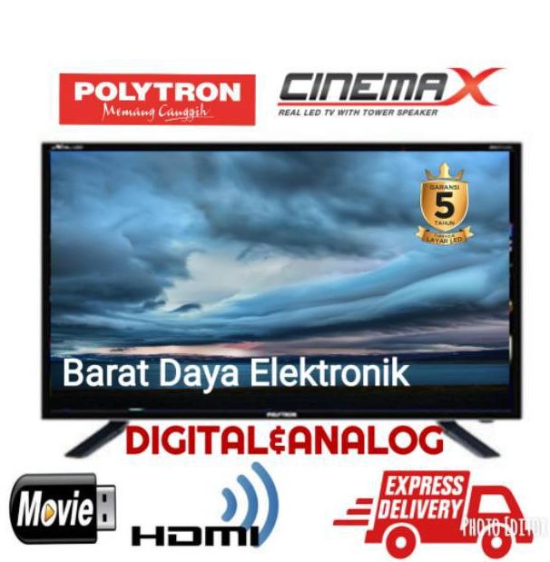 Foto: Smart tv polytron 32 inch/Shoope