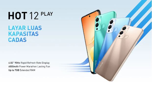 Takjub ! Spesifikasi Infinix Hot 12 Play Dengan Desain Menarik Banyak Dilirik