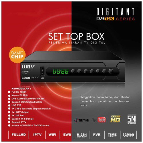 Daftar Set Top Box Digital Terbaik Bersertifikat Kominfo