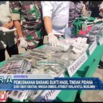 Pemusnahan Barang Bukti Hasil Tindak Pidana