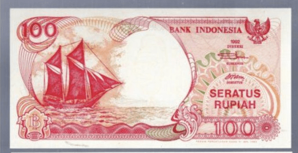 uang kuno kertas 100 rupiah / sumber: detik.com