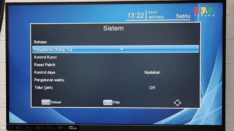 Cara Mencari Channel STB Tanaka/dmiftah.com