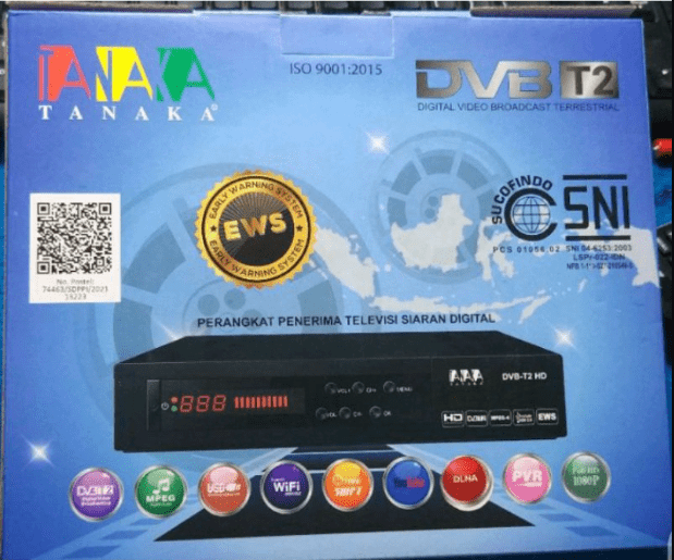 Begini Cara Ini untuk Pasang dan Setting Set Top Box (STB) Tanaka DVB T2 Terbaru, Langsung Bisa Connect WiFi