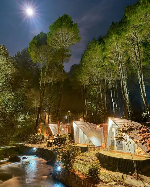 Yuk Glamping ke Riverside Pangalengan Bandung! Liburan Asik dengan Suasana Sejuk dan Asri!