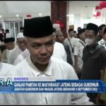 Ganjar Pamitan Ke Masyarakat Jateng Sebagai Gubernur 