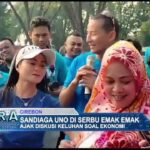 Sandiaga Uno Di Serbu Emak Emak