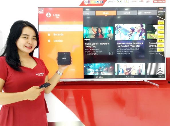 Mau Nonton TV Dengan Sensasi Bioskop? Segera Pasang Polytron PDB F1 Play 4K Smart Tv Box