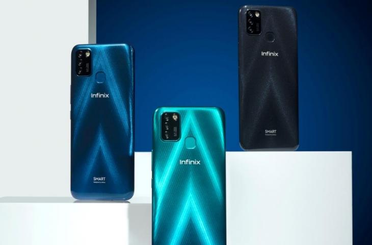 Infinix Smart 5 Cyan/HiTekno.com