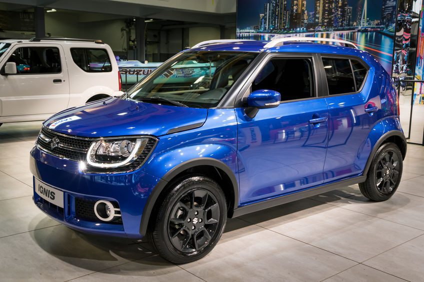 Suzuki Ignis ultra compact SUV car/Suzuki Indonesia