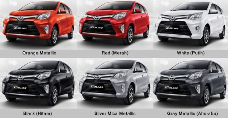 Tak Perlu Khawatir Kini Banyak Varian Warna Mobil Calya, Jadi Mau Yang Mana?