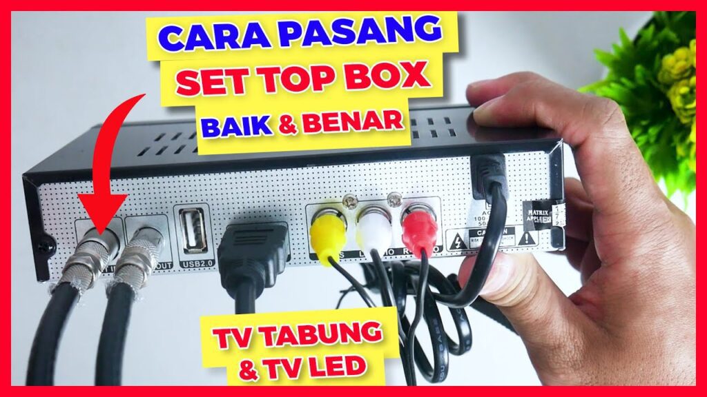 cara setting tv digital di tv tabung/tribuntekno