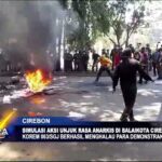 Simulasi Aksi Unjuk Rasa Anarkis Di Balaikota Cirebon