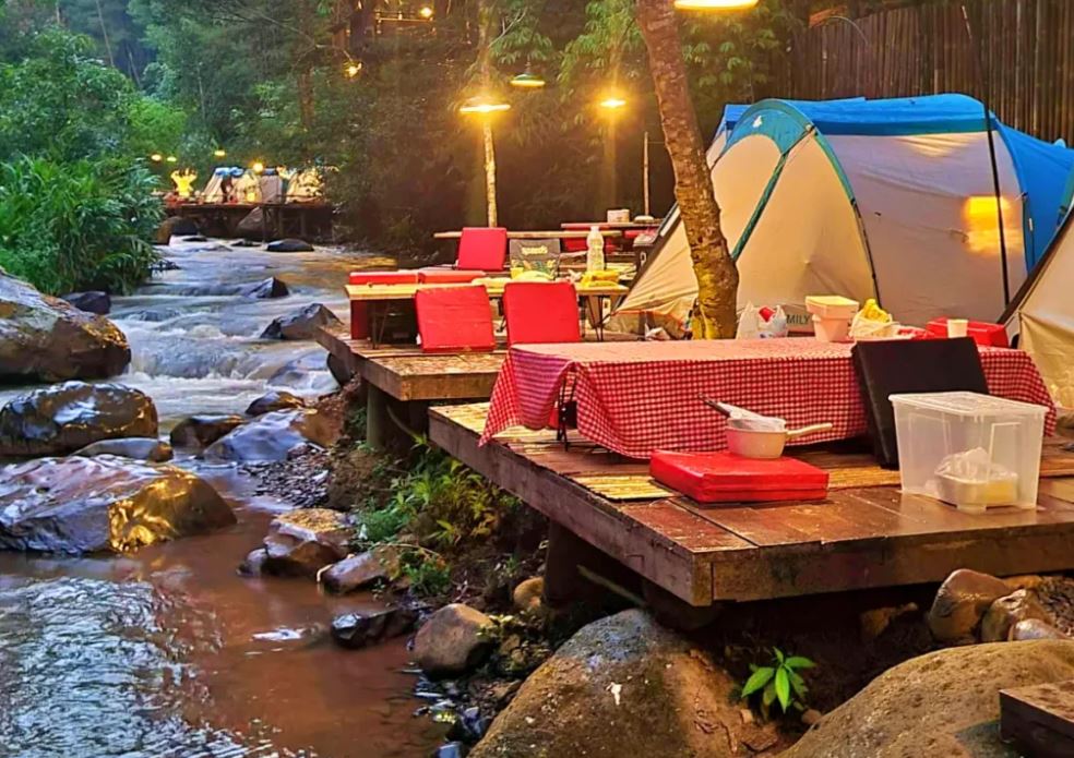 Tempat Camping Pangalengan Pinggir Sungai: Merasakan Keindahan Sungai dalam Kemah!