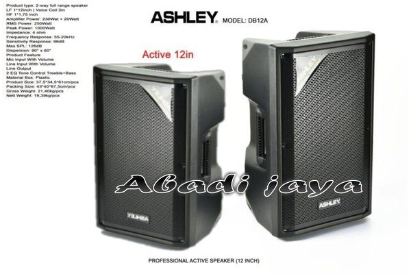 Wow banget deh harga speaker aktif ashley 12 inch,cek link di bawah ini ya !