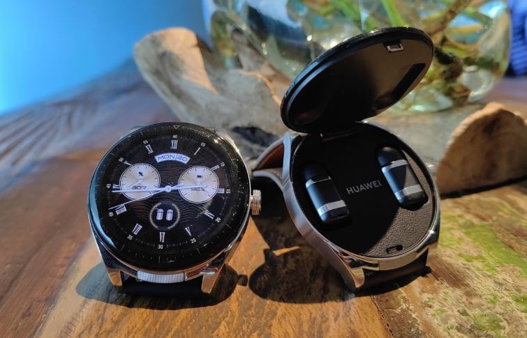 Earbuds Tahan Cipratan Air IP54 - Inilah Huawei Watch Buds Dengan Konsep 2-in-1 Yang Inovatif