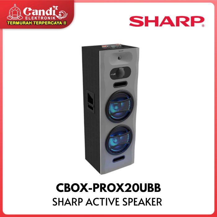 Speaker Aktif Sharp 10 Inch/Lazada