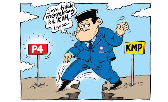 Ilustrasi Politik 2 Kaki