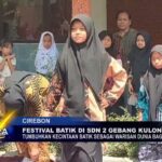 Festival Batik Di SDN 2 Gebang Kulon 