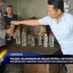 Polsek Arjawinangun Gelar Patroli Antisipasi C3