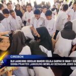 DLH Launching Sekolah Mandiri Kelola Sampah Di SMAN 1 Sumber 