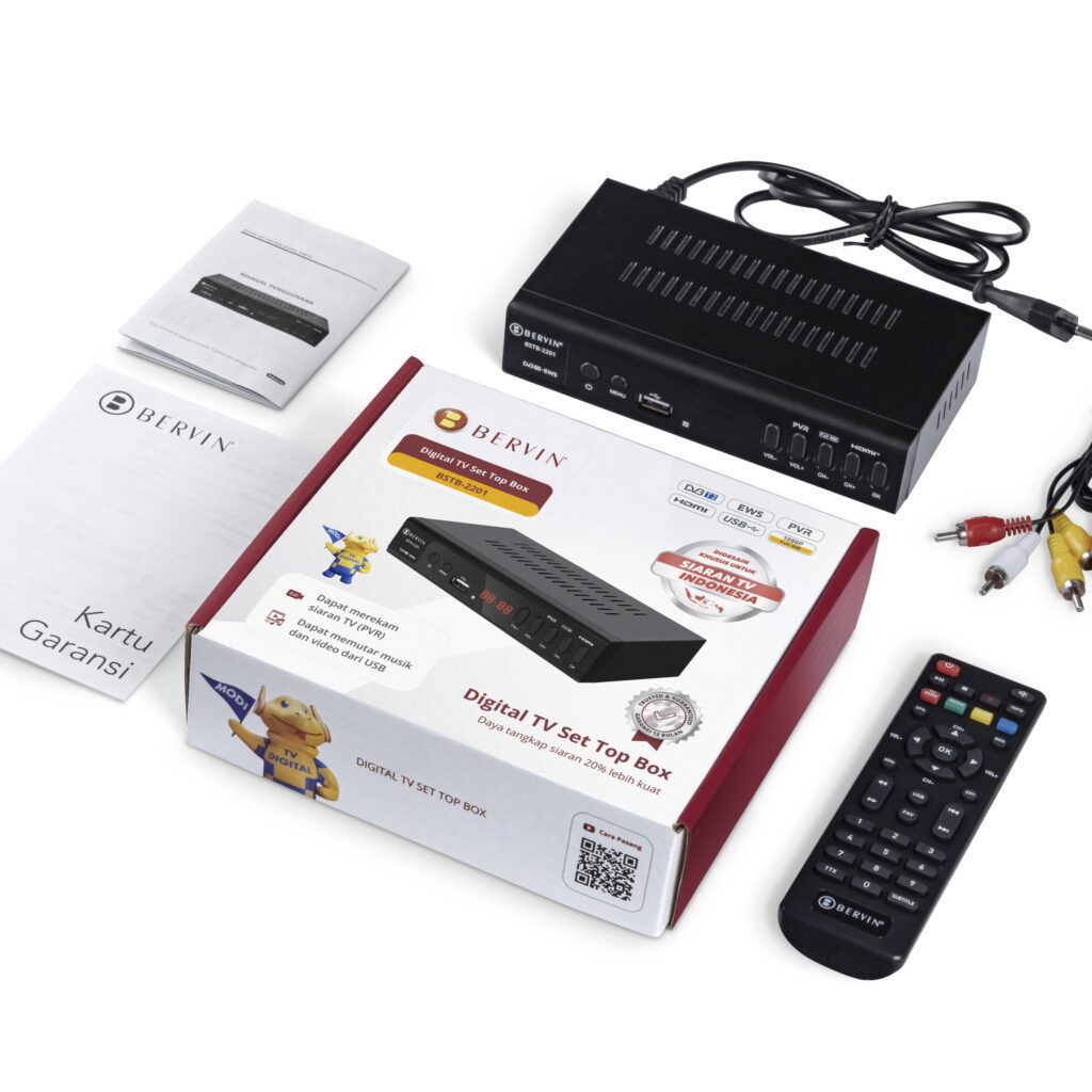 paket tv digital/bervin