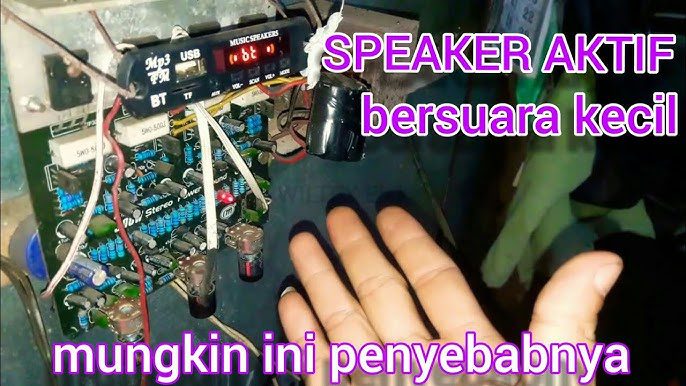 Speaker Aktif Anda Tidak Berfungsi dengan Baik? Temukan Penyebab Suara Kecil dan Cara Mengatasinya