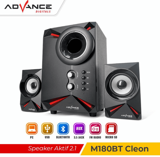 Menggelegar dengan Keunggulan Speaker Aktif Advance Bluetooth: Pengalaman Mendengarkan Tanpa Batas