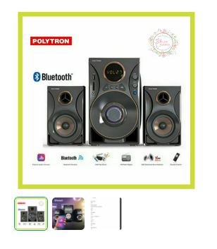 Kepoin Yuk ! Ini Dia Harga Baru Speaker Aktif Polytron Yang Punya Kualitas Suara Menggelegar