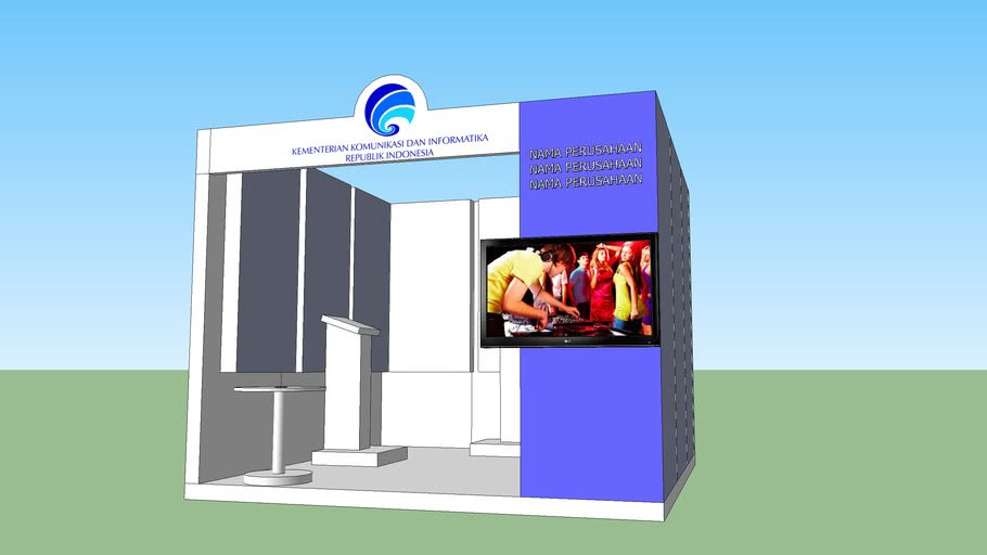 Waw Banget deh Virtual Booth Kominfo Dapat Dukungan Dari Virtual Akademia Meta !