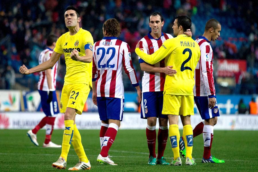 Atletico Madrid vs Villarreal/Bleacher Report