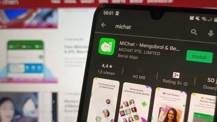 Aplikasi Michat jadi tempat Prostitusi