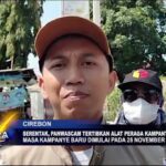 Serentak, Panwascam Tertibkan Alat Peraga Kampanye