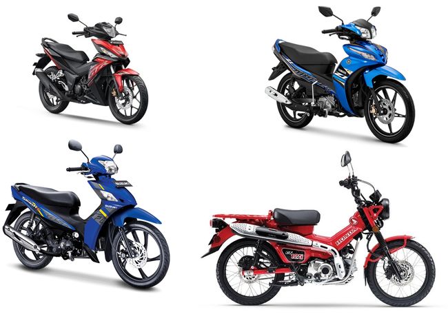 4 Rekomendasi sepeda motor bebek menawarkan ketangguhan dan daya tahan yang lebih baik di bandingkan motor matik.