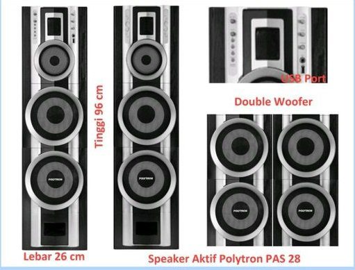 Speaker Aktif Polytron PAS 28/Bukalapak