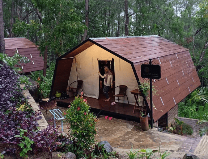 WOW! Camping di Songgolangit Jogja, Ternyata Ada Glamping Mangunan yang Super Kece