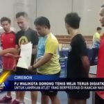 Pj Walikota Dorong Tenis Meja Terus Digiatkan