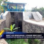 Debit Air Bendungan Cipager Menyusut